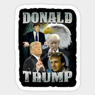 Vintage Donald Trump Tee Sticker